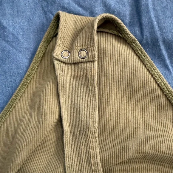 Aerie Women’s Large Olive Bodysuit - Picture 4 of 5